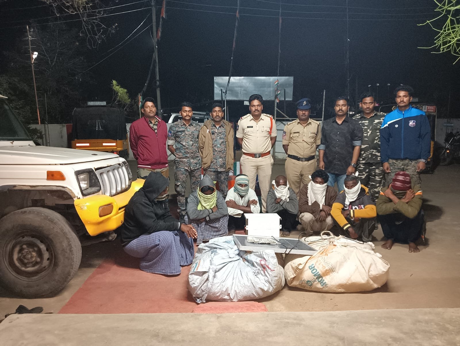 వరుస దొంగతనాలకు పాల్పడిన 7 గురు దొంగల అరెస్ట్ – రిమాండ్