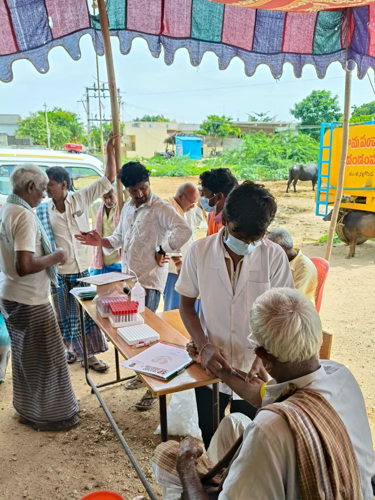 దండంపల్లిలో స్కంద లైఫ్‌లైన్ హాస్పిటల్ మెగా హెల్త్ క్యాంప్ - Additional Image